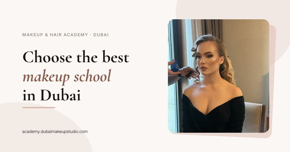 How to Find the Best Makeup School in Dubai (And What Most Lists Get Wrong) Student receiving one to one makeup training at a Dubai makeup academy, Makeup Studio Academy